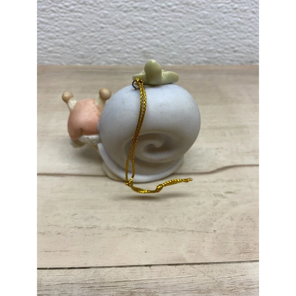 Vtg 1997 Enesco Precious Moments Slow Down For The Holidais Ornament 272760